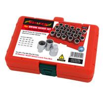 21PCS AUDI WHEEL LOCK SCREW SOCKET SET