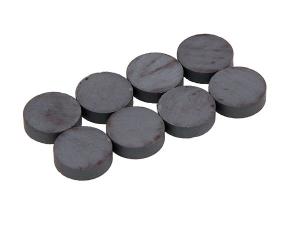 CERAMIC DISK MAGNET 18 MM, 8 PCS.