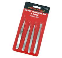 4 PCS HOBBY TWEEZERS SET NEILSEN