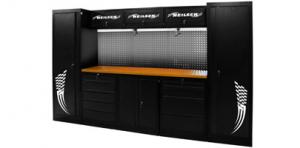 MEGA TOOL CABINET BLACK