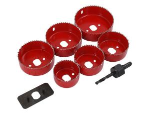 HOLE SAW SET - 9 PIECE CONTRACTORS