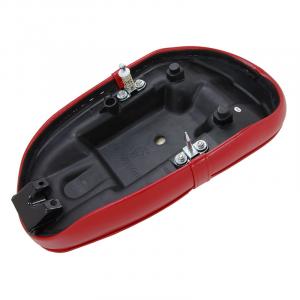 DX 5.5LTR LOW SEAT WITH  DIAMOND PATTERN IN RED