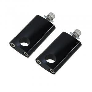  ALLOY RISERS 75MM BLACK