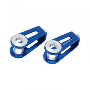 CUB ALLOY  SWING ARM ADJUSTERS IN BLUE