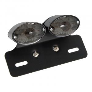 LED REAR TWIN BLACK LENS LIGHT