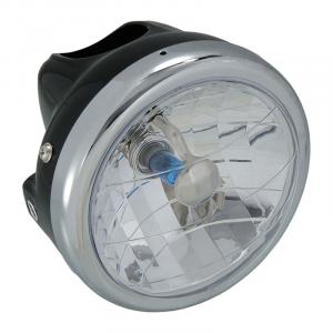 HEAD LIGHT W/BLACK CASE MUNK XAN184BLK