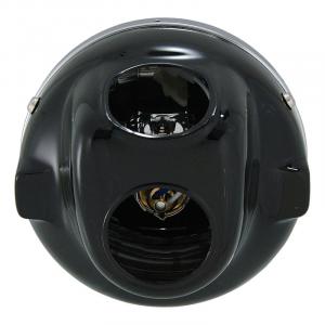 HEAD LIGHT W/BLACK CASE MUNK XAN184BLK