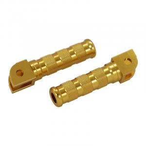 MAD MUNK SMALL DIAMETER FOOTPEGS IN GOLD  FOR DX AND MUNK