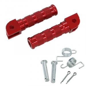 MAD MUNK SMALL DIAMETER FOOTPEGS IN RED FOR DX AND MUNK