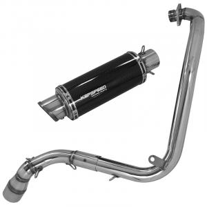 KEPSPEED MSX SINGLE CARBON UP SWEPT EXHAUST