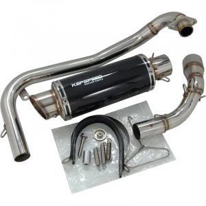 KEPSPEED MSX SINGLE CARBON UP SWEPT EXHAUST
