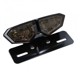 LED REAR LIGHT WITH SMOKED LENS AND E MARK