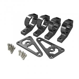 ALLOY BLACK 30MM LIGHT BRACKETS