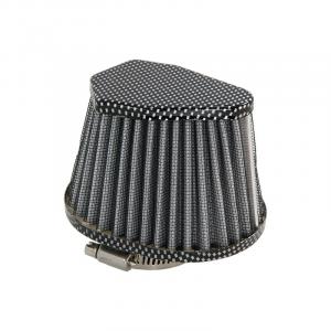 AIR FILTER OVAL 38MM CARBON LOOK