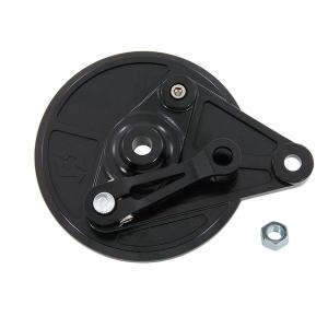 DX CNC REAR BRAKE PLATE IN BLACK