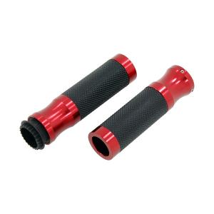 HANDLE BAR GRIPS WITH RED  ENDS