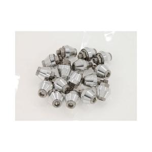 CNC SILVER MUNK RIM BOLT PACK OF 16