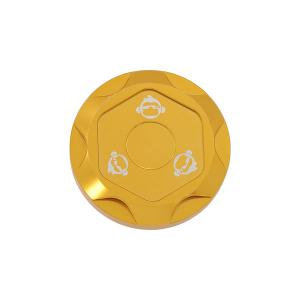 MAD MUNK CNC MUNK FUEL CAP IN  GOLD