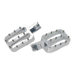 Silver CNC  Foot Pegs for pit bike